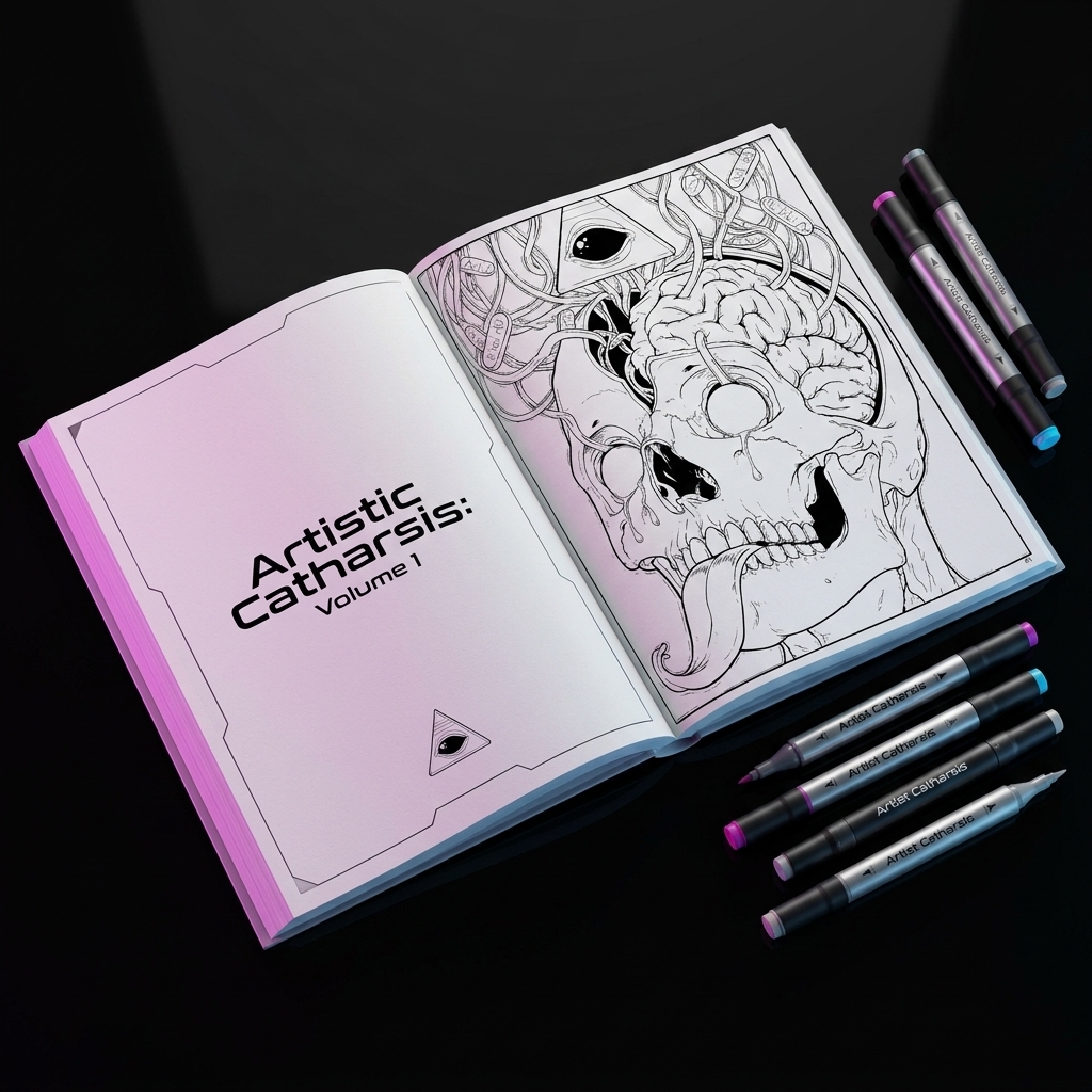 Artistic Catharsis: Volume 1 - Inside Page Preview